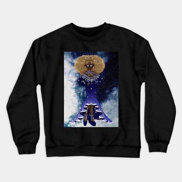 star dress Crewneck Sweatshirt by Artadorkable's Magic Shop